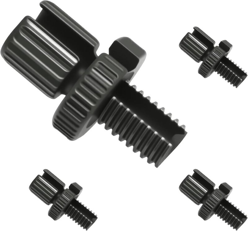 amavoler Clucth Brake Cable Adjuster Screw Nut Bolts 8mm Universal Aftermarket Accessory Fit for Honda Yamaha Kawasaki Suzuki ATV Motorcycle.(4 pcs) - Image 1